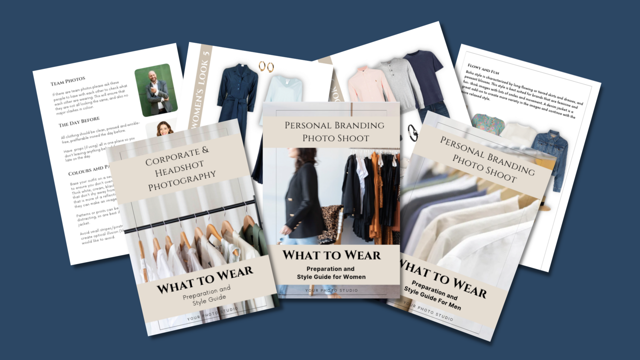 Wear Guide What to Wear Style Guides – Found Photographer Templates