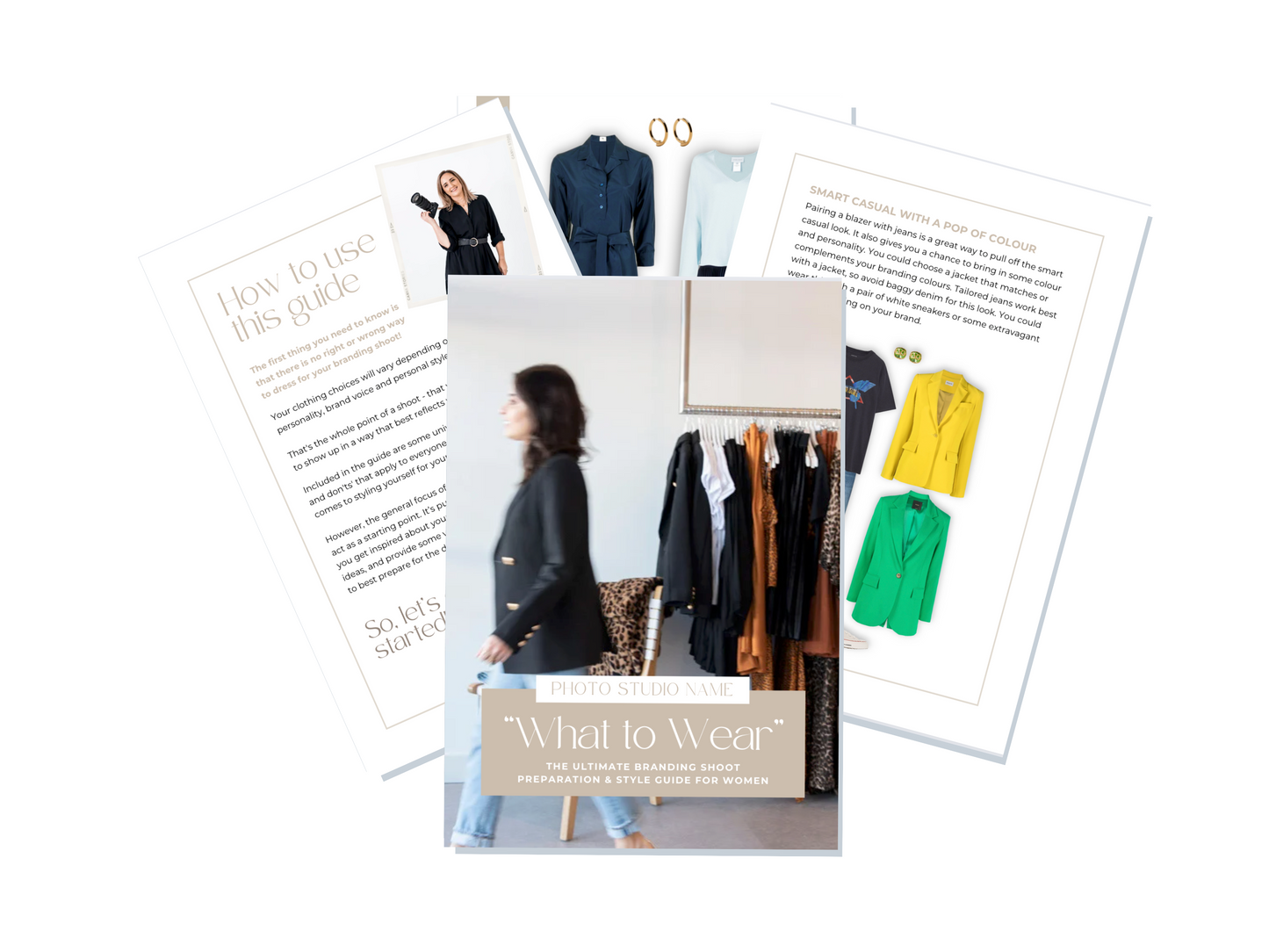 Womens Branding 'What to Wear' - Style Guide