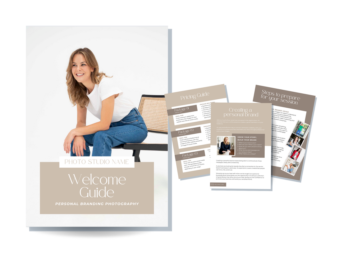 Photography Welcome Guide.pdf Client Welcome Guide – Found Photographer Templates