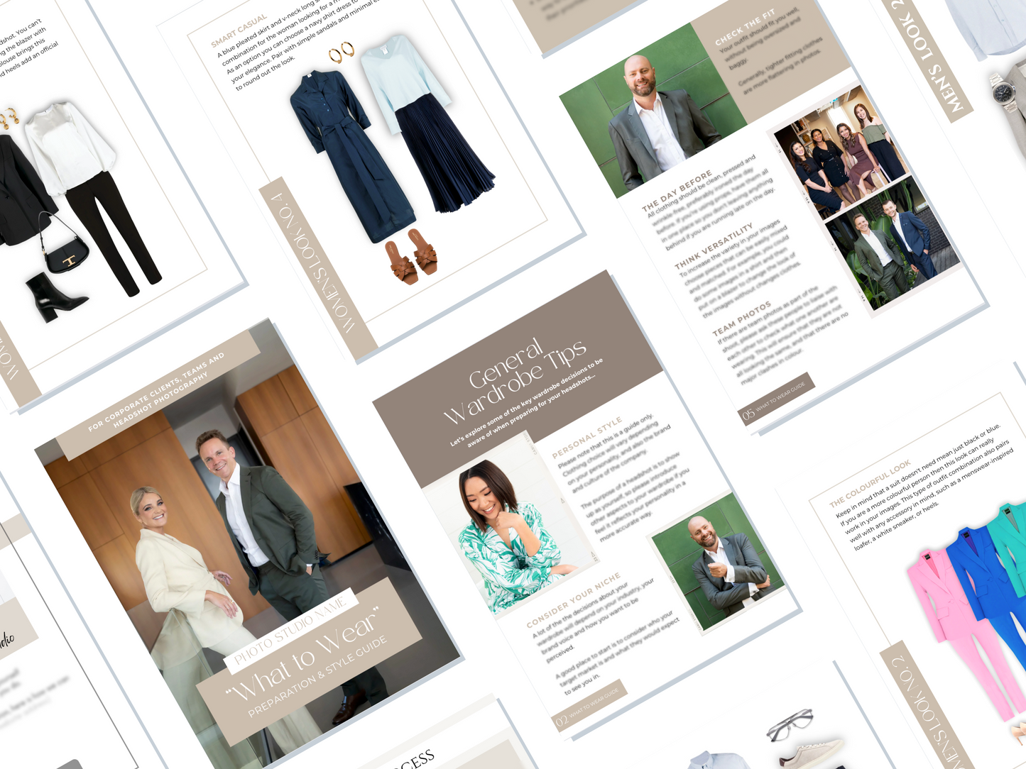 Corporate & Headshot 'What to Wear' Style Guide
