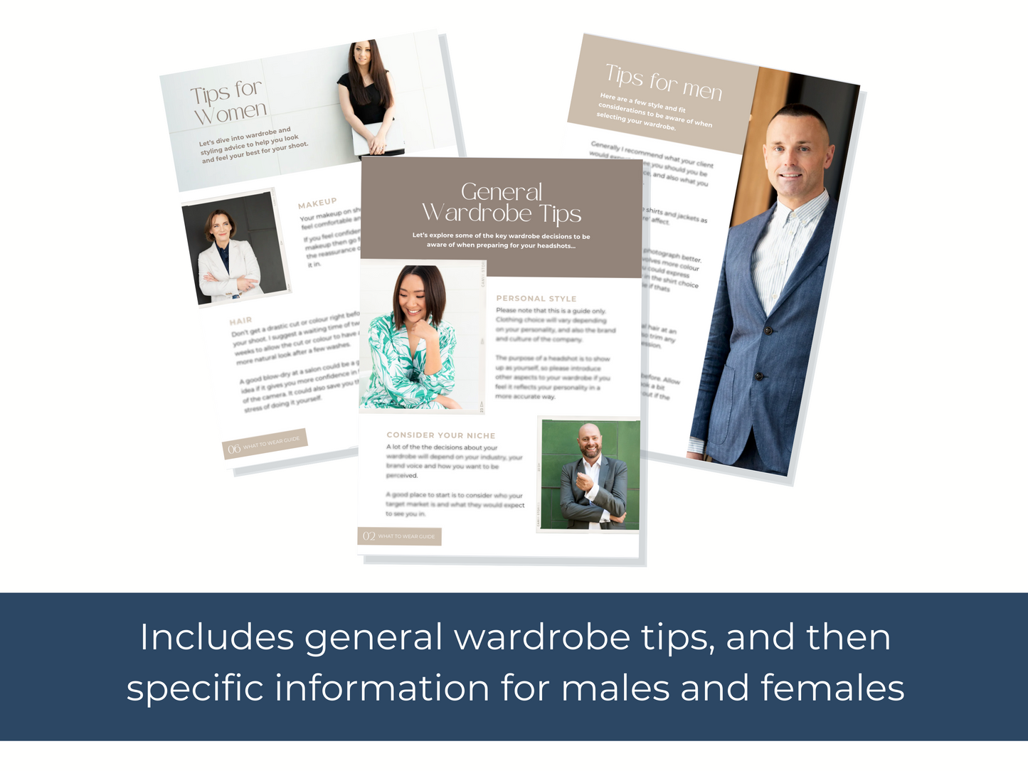 Corporate & Headshot 'What to Wear' Style Guide