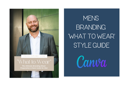 Mens Branding 'What to Wear' - Style Guide