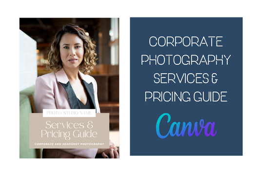 Corporate and Headshot Photography - Services & Pricing Guide