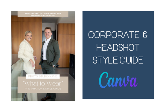 Corporate & Headshot 'What to Wear' Style Guide