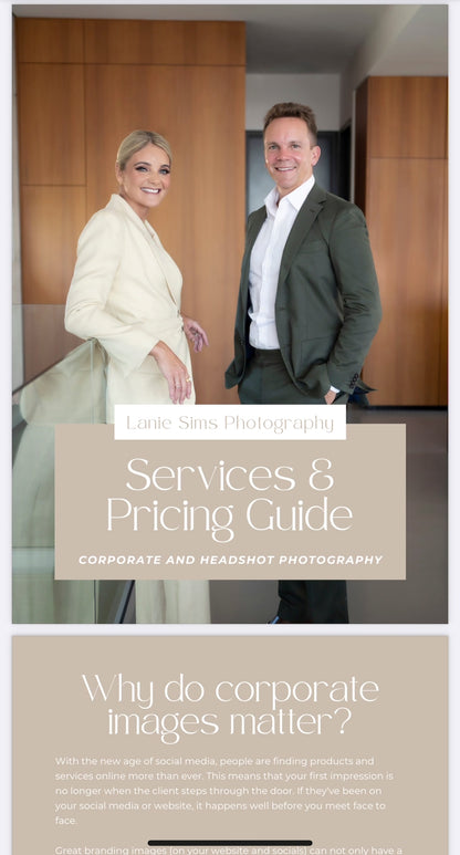 Corporate & Headshot 'What to Wear' Style Guide